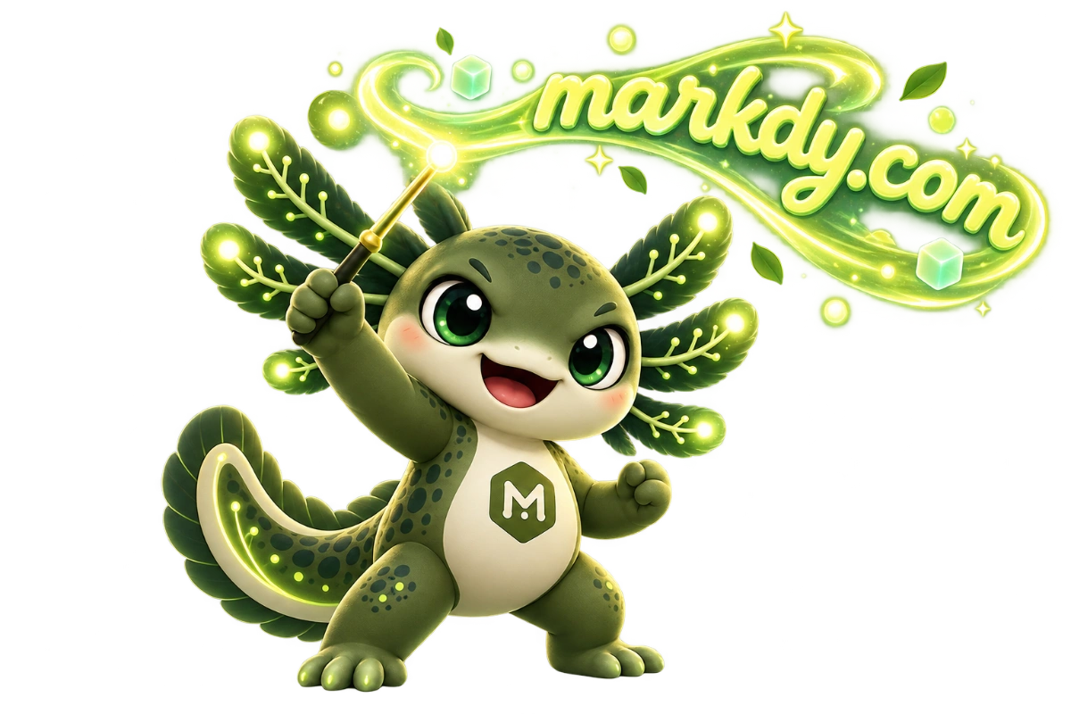 Markdy AI Mascot